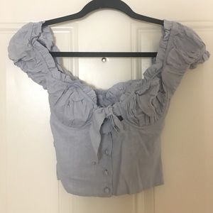 Elouise Crop Top Princess Polly *SOLD ON MERCARI*